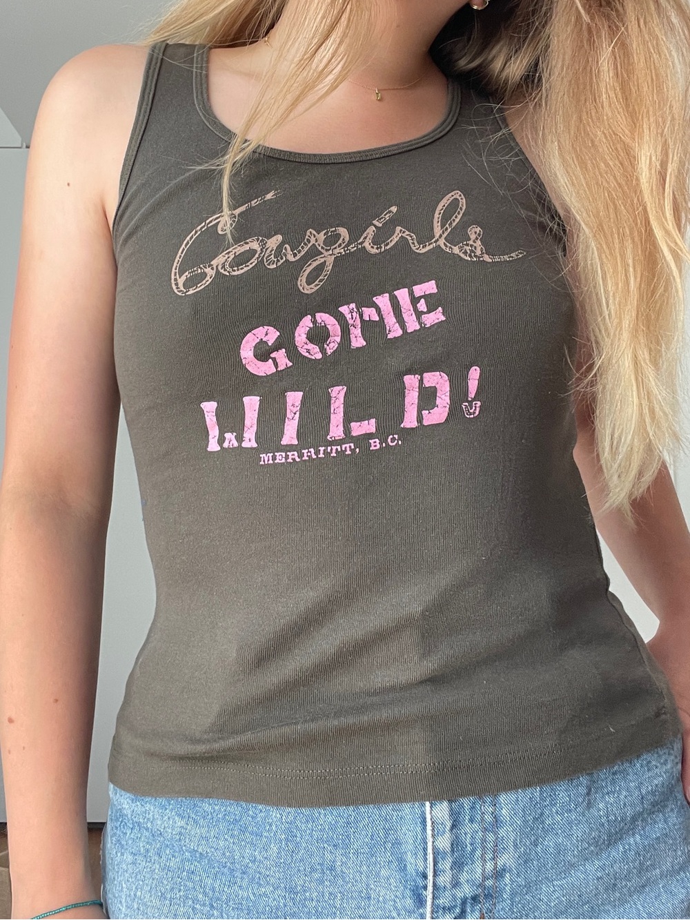 „Cowgirls gone wild!” Tank top